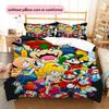 Super Mario Poster Duvet Cover & Pillowcases, Mario Fan Bedroom Bedding, Perfect Gift.chl