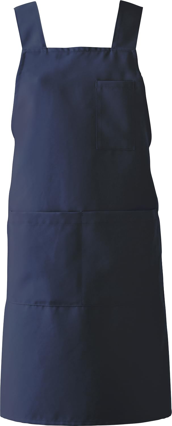 

Биб Легко Доступный в 6 цветах Униформа для обслуживания еды и напитков T7501 Темно-синий L [Albe] Фартук, Фартук, H-образный, С тефлоновым покрытием, чистый, Пятноустойчивый,