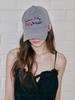Olinkeompeulliteu [Unisex] Sometimes Ok Ball Cap (Charcoal)