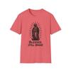 Unisex Softstyle T-Shirt, Blessed Still Broke Virgin Mary / Faith Streetwear