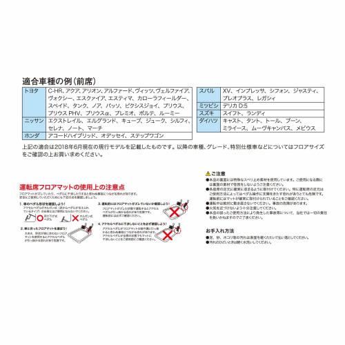 BONFORM Car Mat 3D Grants Light/Normal Car Set of 4 (2 Front Seats, 2 Rear Seats) Smoke 6395-07SM