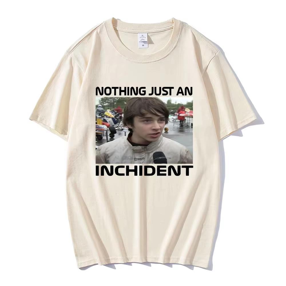 Charles Leclerc 100cotton Mens Shirt Summer Funny Interview Shirt Short Sleeve Womens Y2k Hip Hop Streetwear Tshirt