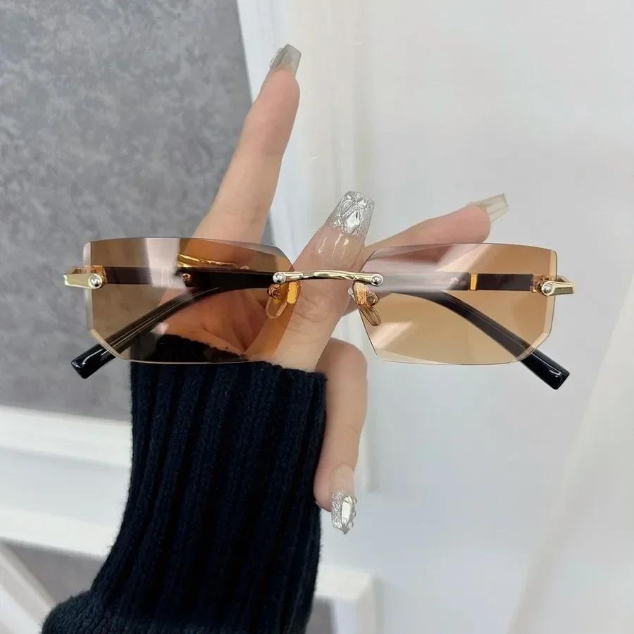 

Квадратные Солнцезащитные Очки Женские Мужские Классические Винтажные Модные Очки для Личности Стильные Повседневные Минималистичные Other