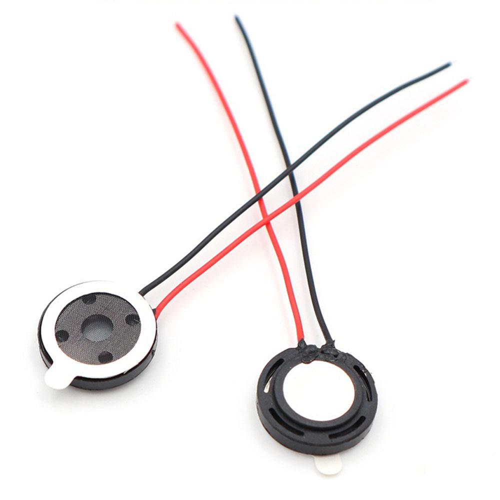 5pcs 15mm 1W 8ohm Speaker with Wire 15×3.7MM  Loudspeaker Audio for Tablet DIY Phone Computer Trumpet Horn