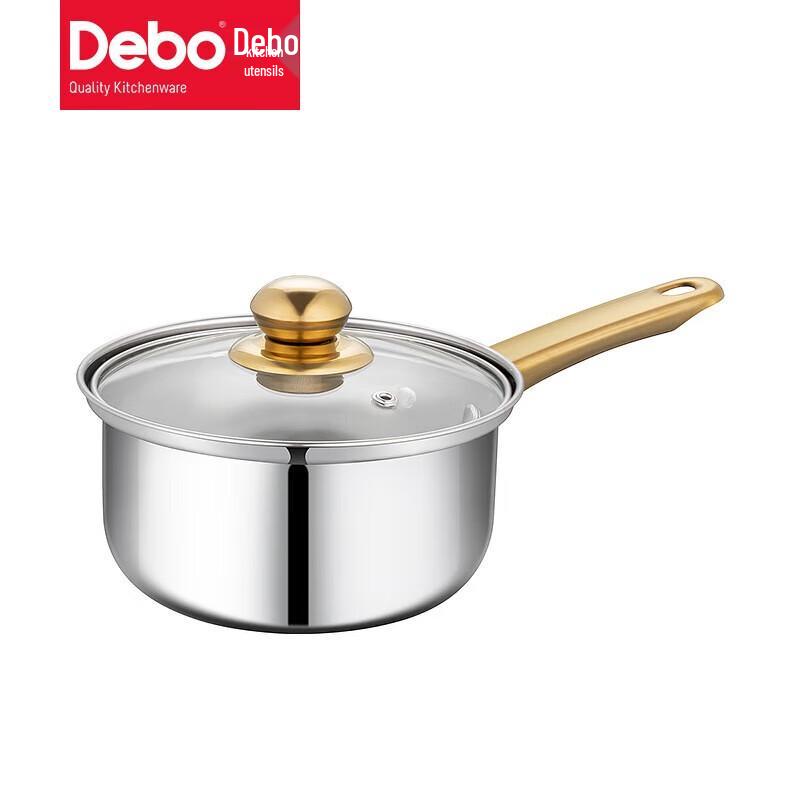 Deber Willi Edelstahl Suppentopf & Milchtopf Set