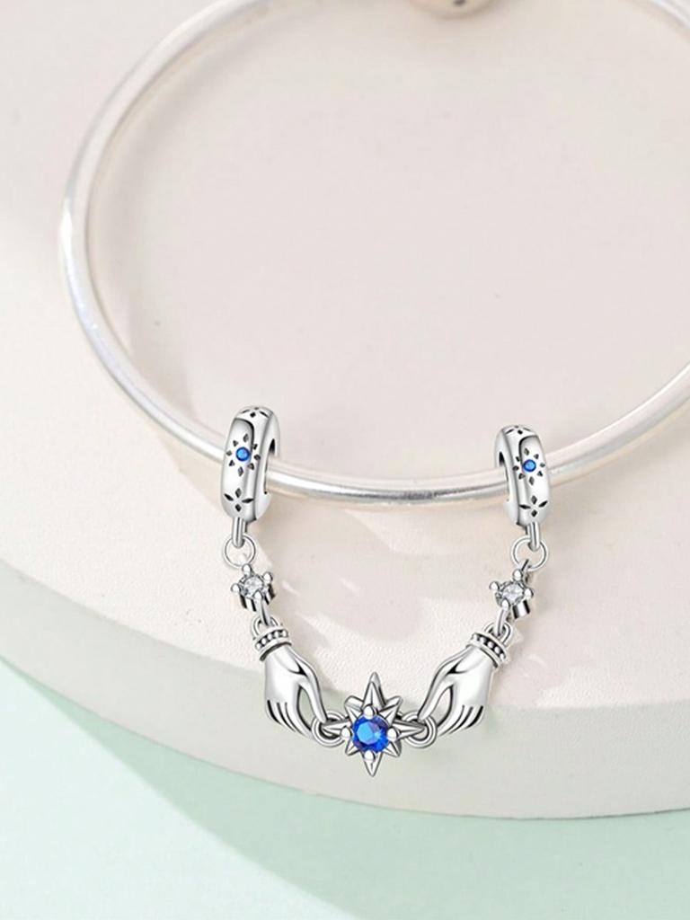 Charms Plata Summer Flower Fruit Safety Chains Beads Copper Plated Fit Copperoriginal Bracelet For Jewelry Making Diy Charm