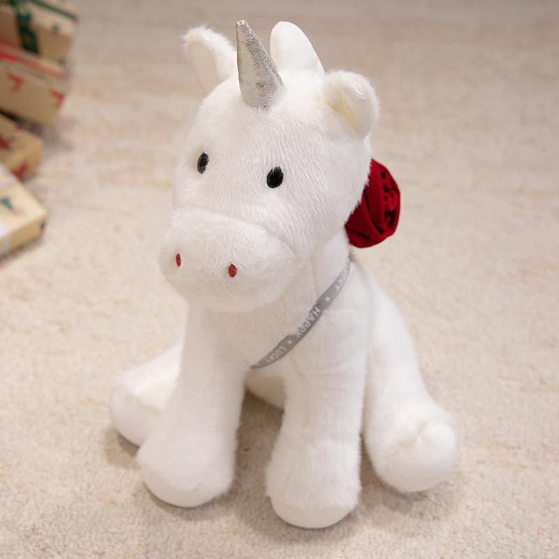 Rose Unicorn Doll Plush Toy Unicorn Doll Girl Ragdoll Valentine's Day Gift