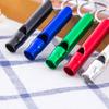 Outdoor Metal Multifunction Whistle Pendant With Keychain Keyring For Outdoor Survival Emergency Mini Size Whistles Team Gifts