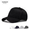 Men's Cotton Solid Color Curved Brim Baseball Cap - Outdoor/Sun Hat for Spring & Summer