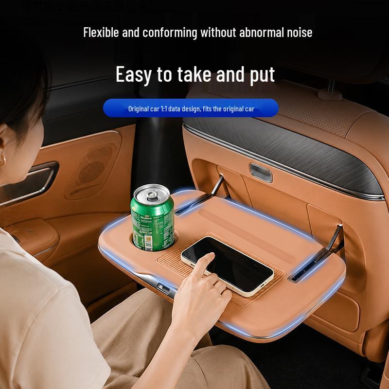 Silicone Anti-Slip Mat for Leapmotor D19 Rear Seat Table and Cover Protector