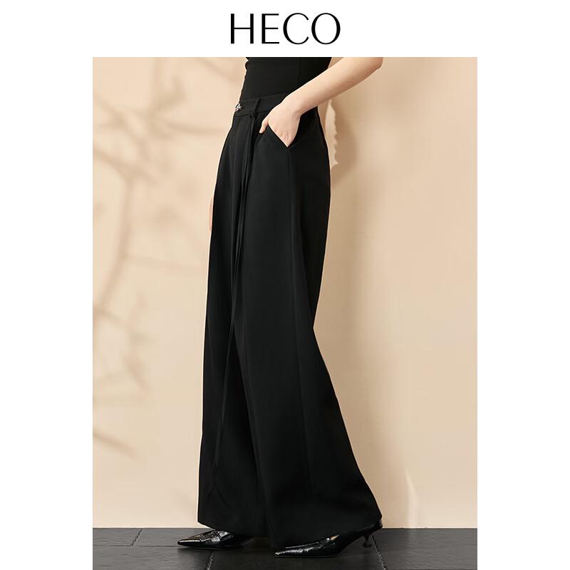 HECO Autumn/Winter Wide-Leg Suit Pants