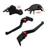 Long Clutch Brake Lever fit for YAMAHA XSR900 XSR900GP MT-09 MT-09SP 2024-2025 Black