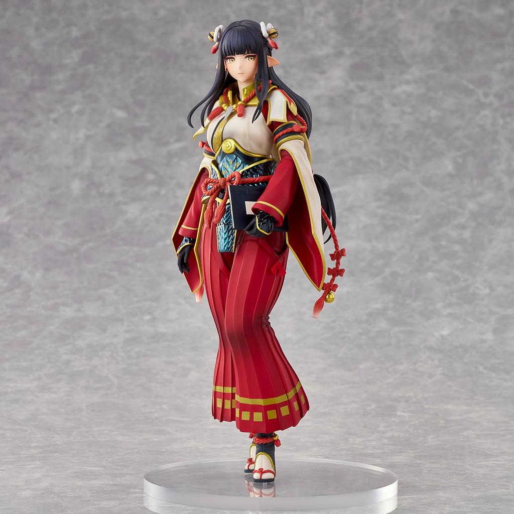 Hunter Gathering Hall Receptionist Minoto PVC ABS Painted Complete Figure "Monster Rise" Non-Scale &