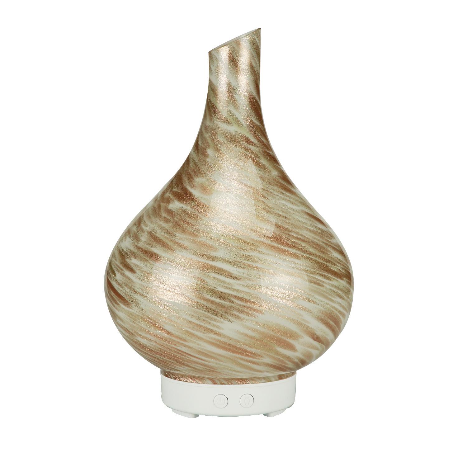 

100ml Glass Aroma Diffuser: Home Air Freshener & Humidifier EU Standard