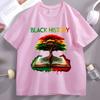 Tree On The Books Graphic T Shirts Black History Month TShirt Black Lives Matter Tshirt Casual Cotton Short Sleeve Clothes