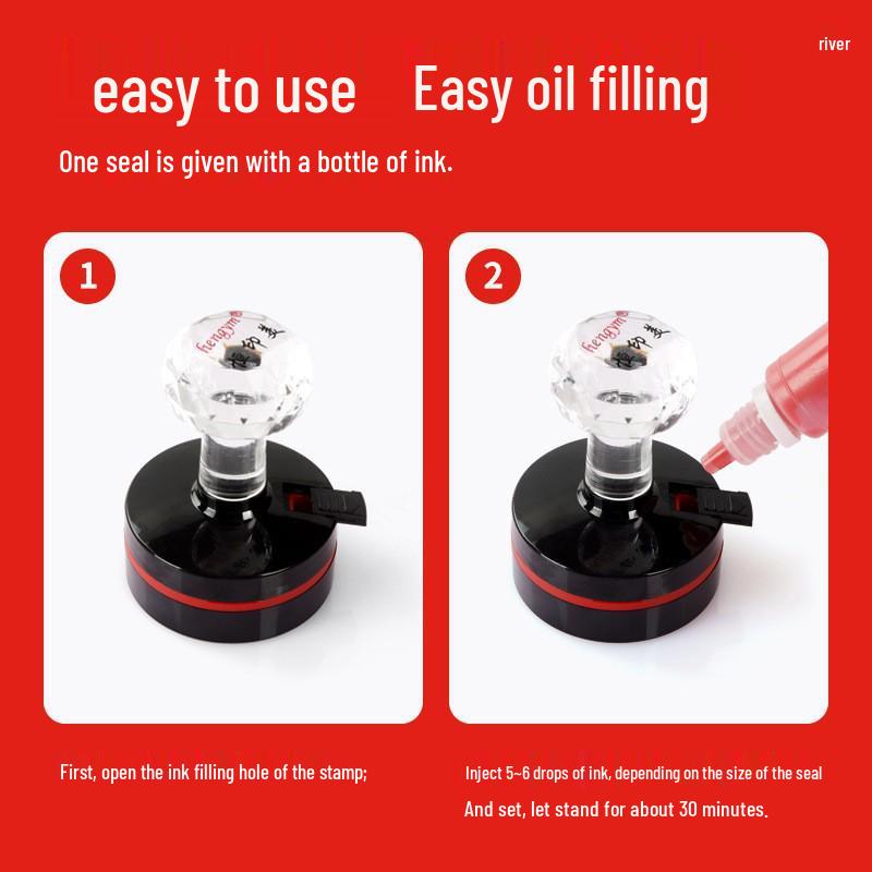 Large Teacher's Reward Correction Stamp for Elementary & Kindergarten Students - Cartoon Design