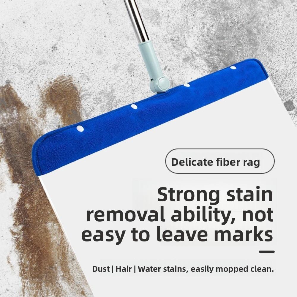 4PCS Absorbent Broom Replacement Cloth Dust Removal Wiper Mop Cloth Broom Cover Cloth Bathroom