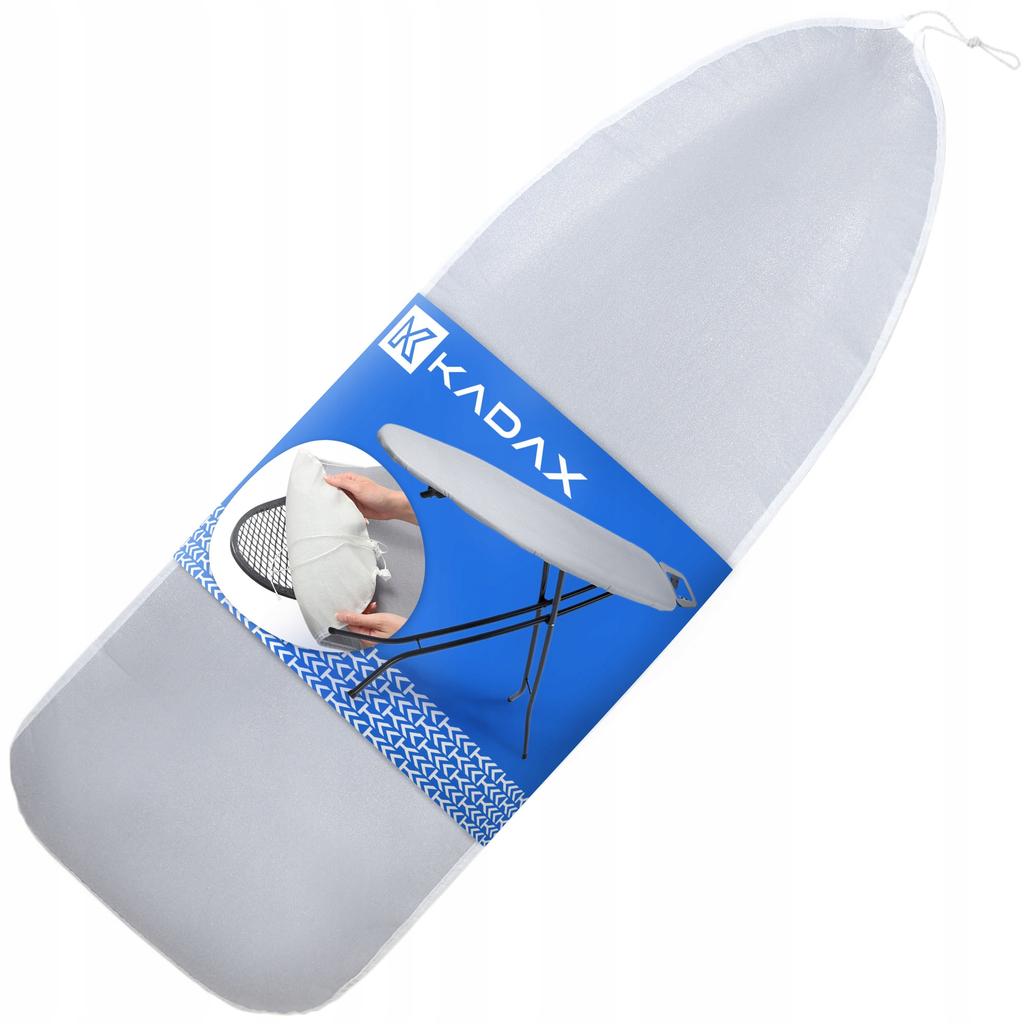 KADAX Pokrowiec Na Deskę Do Prasowania Odporny Bawełna szary