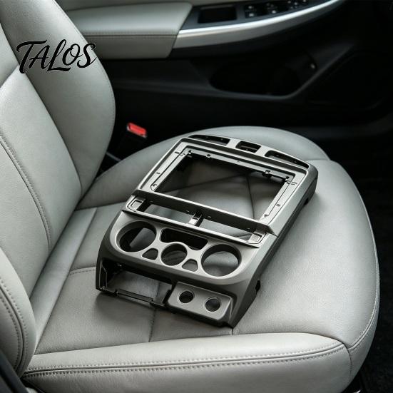 Dashboard Mounting Frame Dash Radio Trim Kit for Isuzu D-Max MU-7 2001-2005, Car Central Vehicle Housing Console Navigation Screen Panel Trim,
