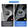 QGO2 Car Cigarette Lighter Cover DustProof Decoration Cap For Skoda Fabia Superb Yeti Octavia Enyaq Rapid Kodiaq Kamiq Karoq Scala A7