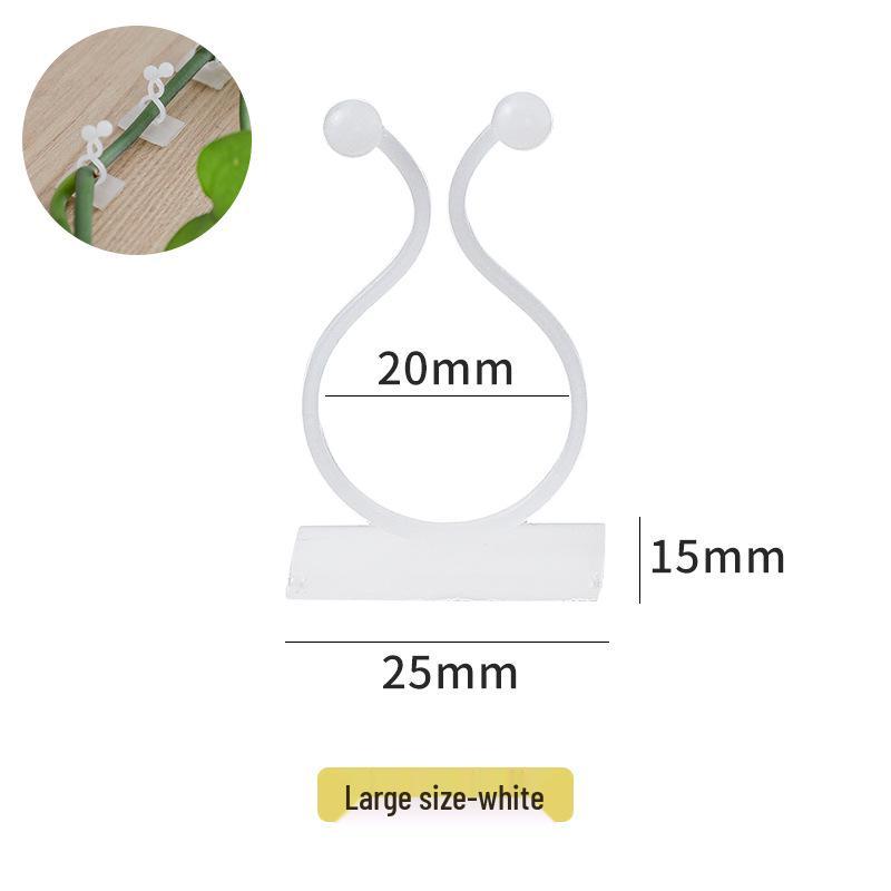 Pothos Wall Clips - Non-marking Hooks for Green Plant Climbing and Vine Support