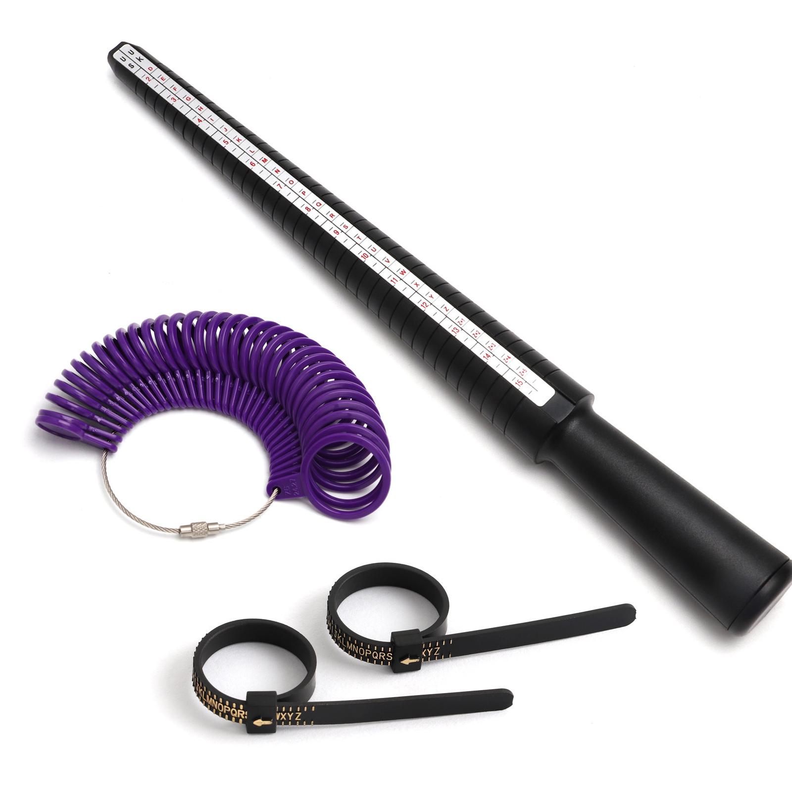 

Versatile Ring Measurement Device For Precise Finger Dimension Assessment Applicable To Wedding And Fashion Jewelry