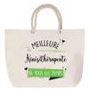 Beach Bag - PLANETEE - Large Custom Size - Rope Handle - Cotton - Personalized
