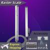 Sino KA-500 Slim Linear Glass Scale Ruler Digital DRO Grating Ruler 1um TTL Precision Measurement Small Thin 370-770mm