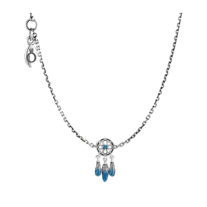 Pandora Trendy Dream Catcher Charm 925 Silver Necklace/Pendant Women s Model Beads + original chain