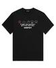 Ujeu Weather Emoticon Oversized Short Sleeve T-Shirt (Ds010) Black