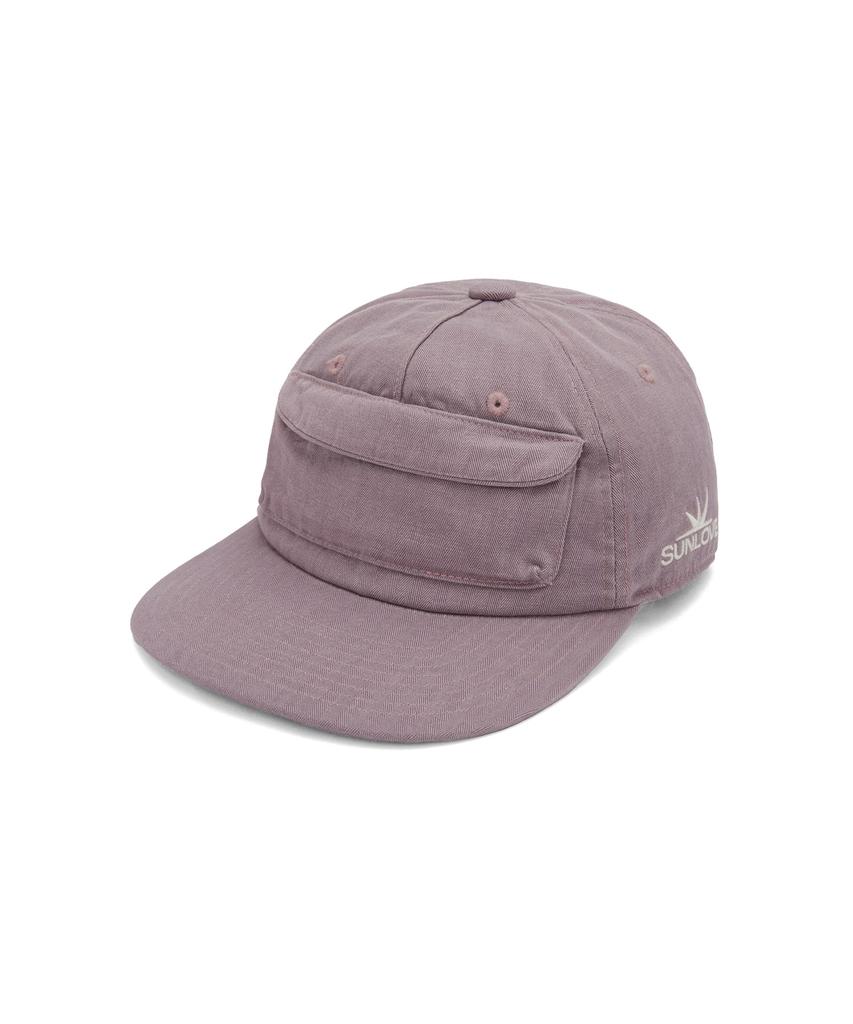 Sseonleobeutueo Pocket Trucker Cap Purple