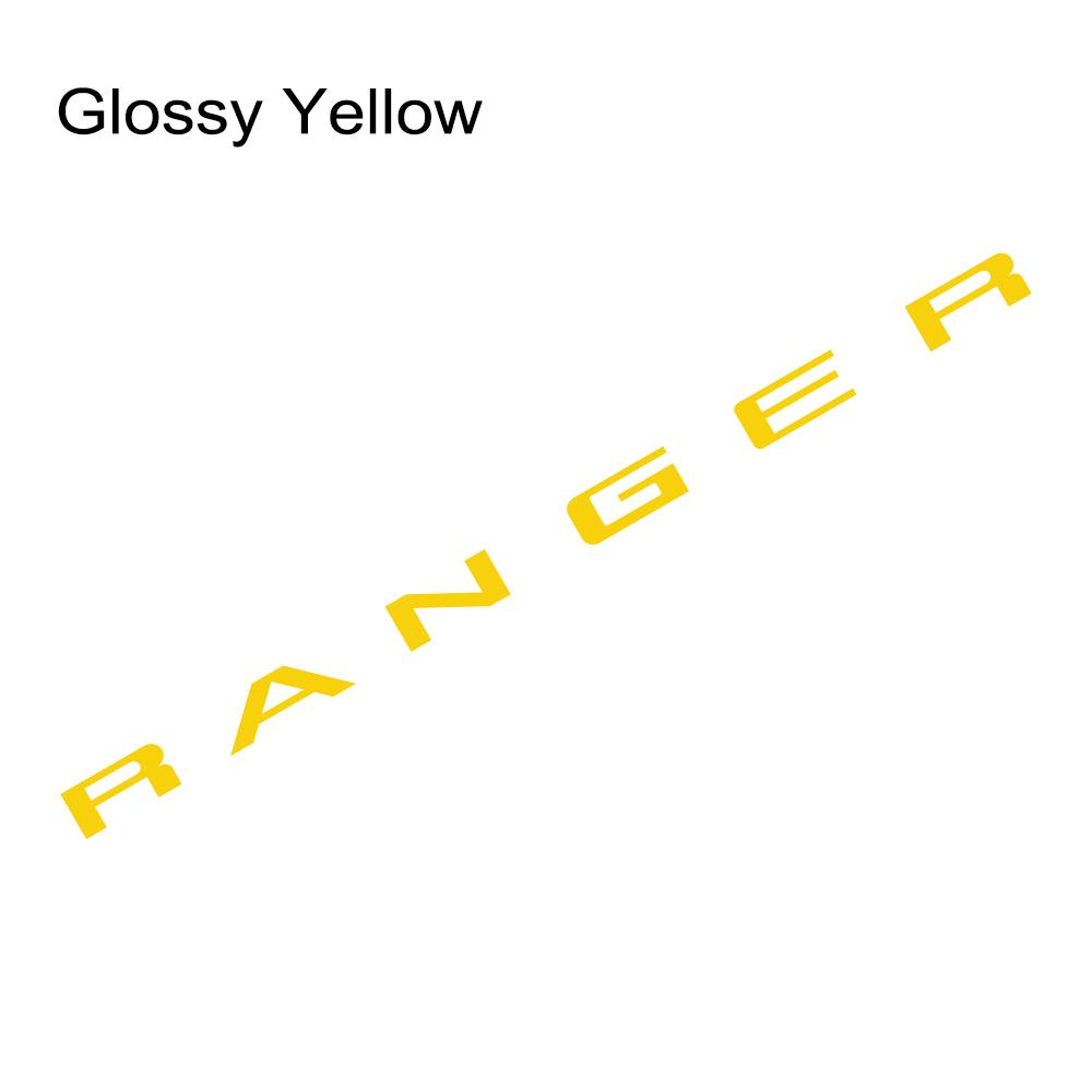 Pickup Tailgate ert Indent Sticker For Ford Ranger - New Car Decor Decals Vinyl Letter Cover Auto Tuning Accessories