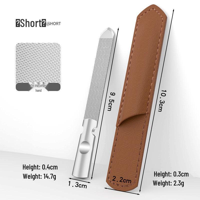 Nail File Grinder and Pedicure Tool Set - Finger and Toe Nail Sanding Strips and Polishers