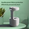 800ML Air Humidifier (1 Piece), USB Powered  Diffuser with LED Display & Shutdown Protection, Flavored Air Diffuser, Air Humidif