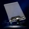 2.5 Inch Hard Drive Enclosure Transparent HDD SSD Enclosure USB 2.0 USB 3.0 Mobile Hard Drive Case USB3.1 Type C for MacBook PC