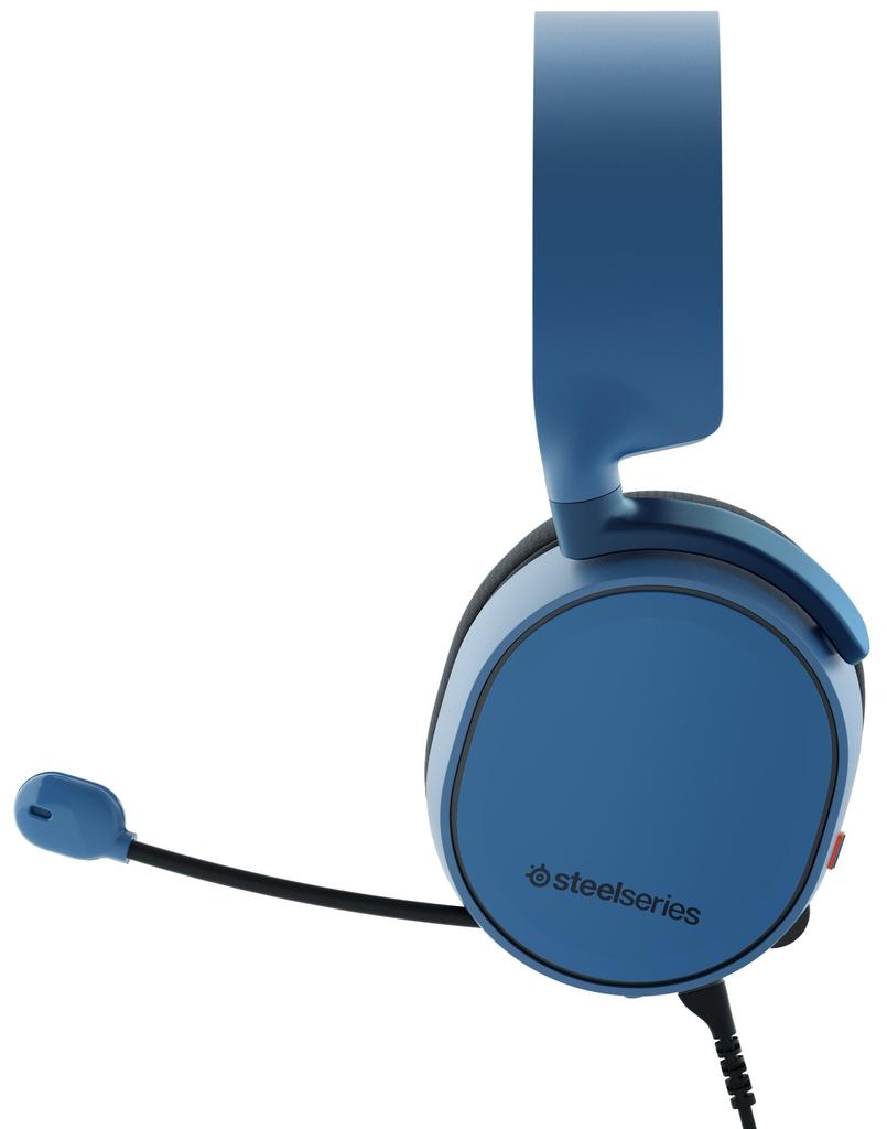 SteelSeries Arctis 3 Boreal Blue Gaming-Headset Geschlossen (Produktcode 61436)