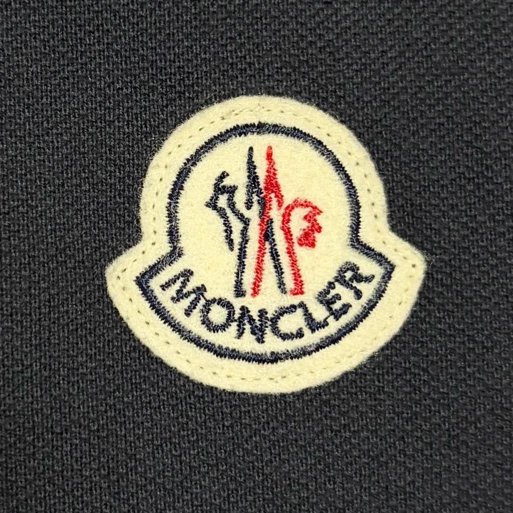 MONCLER Polo Shirt Navy Men's Size XS Model 110918337600