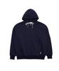 Double Jd Point Label Hoodie (Navy)