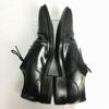 Roberta Valentino Made in Japan Semi Brogue Cap Toe Business Shoes Black Size 24.5 Men's(USED)