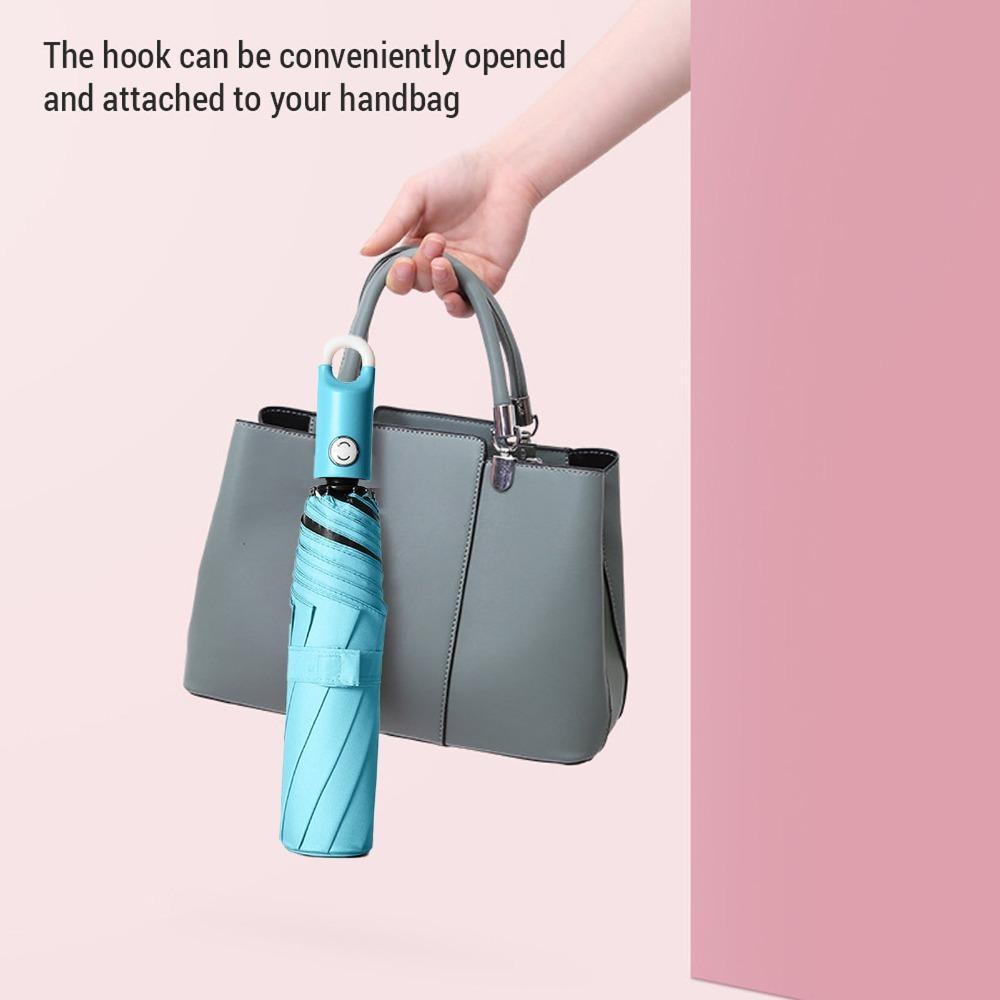 Lightweight Windproof Umbrella 360° Rotating Handle Travel Umbrella Compact Umbrella  Travel