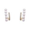 Women's Earrings Pearl Earrings Rhinestone Earrings Summer Jewelry Summer Earrings