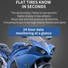 Tire Pressure Monitor Precise Waterproof RV Tire Pressure Monitoring System Real-time Monitoring Motorbike Tire Temperature