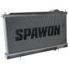 SPAWON Fit Mitsubishi FTO DEA Aluminum Car Radiator Petrol V6 2.0L 6cyl 1994-2001 Automatic & Manual AT MT 2Row 1999 2000 2001