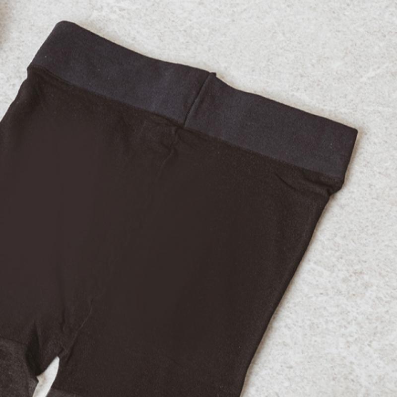 Daiso Comfortable Tight Fitting Tights Black 20d
