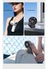 USB Rechargeable High-Speed Portable Handheld Fan with Digital Display