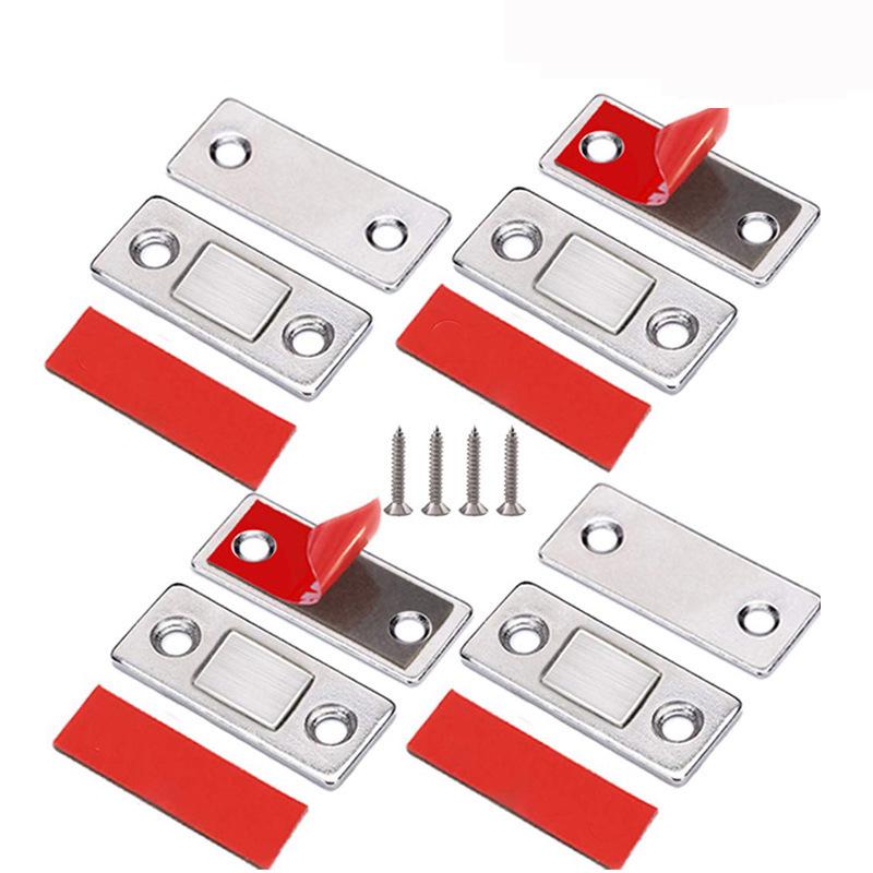 Chiusura Magnetica Ultra-Sottile per Porte e Armadi Senza Foratura