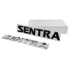ABS Car Trunk Body Side Emblem Letter Rear Decal for  SENTRA Badge Auto Decoration Sticker Styling Exterior Accessories