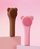 [Mommycare] Bär Silikon Vibrierendes Gesichtsreinigungstool (Rosa/Braun) (Mama_de)