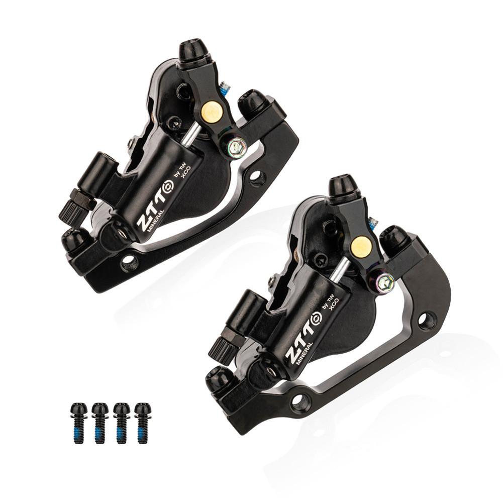 Mtb Line Pulling Road Bike Hydraulic Disc Brake Calipers Front Rear Cable Control Bicycle Oil Brake Rotor