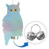 2Pcs Reflective Owl Bird Scare Laser Repeller